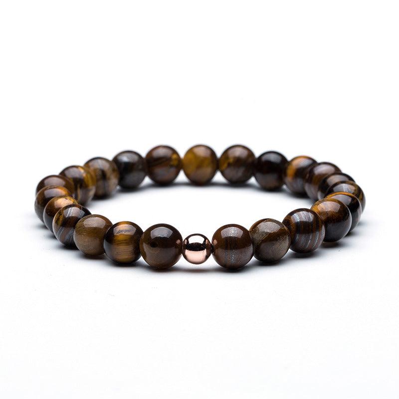 European and American jewelry tiger eye stone bracelet beaded bracelet