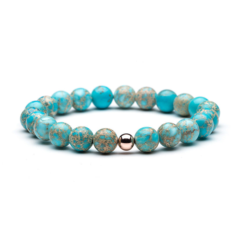 European and American jewelry tiger eye stone bracelet beaded bracelet